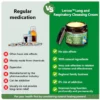 Lercea™ Mullein Clear Lung Repair Cream – Protects lung health with all-natural ingredients.