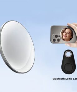 Magnetic Selfie Mirror - Strong magnetic attachment for easy use with your phone.