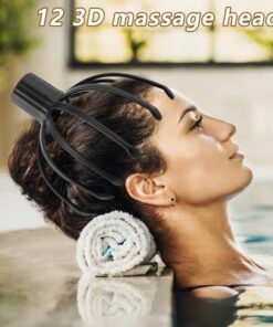 Octopus Head Massager provides soothing head relaxation and stress relief.