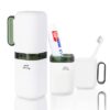 The detachable handle of the Travel Toothbrush Case ensures easy use and storage.