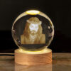 Healing Crystal Lighting Lamp - A symbol of love, protection, and divine light.