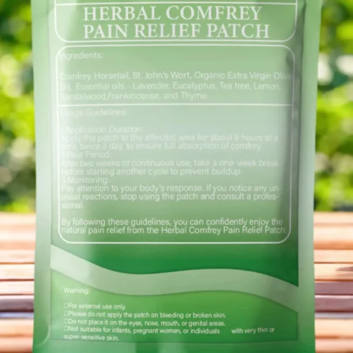 Herbal Comfrey Patches