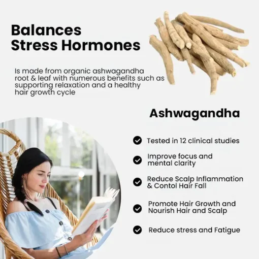 Seurico™ Ashwagandha 4500 Hair Growth Spray