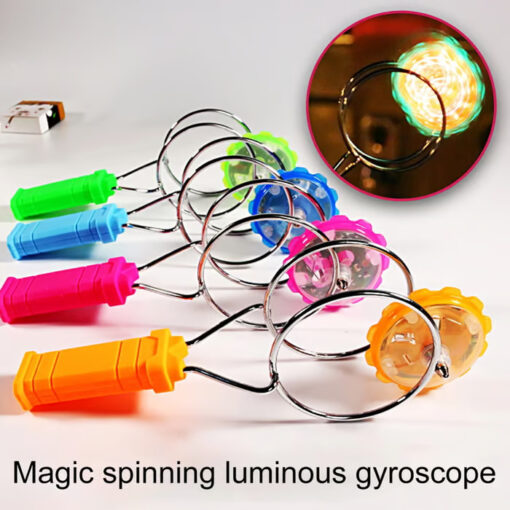 Enjoy endless fun with the lightweight and durable design of the Magnetic Fidget Gyro.