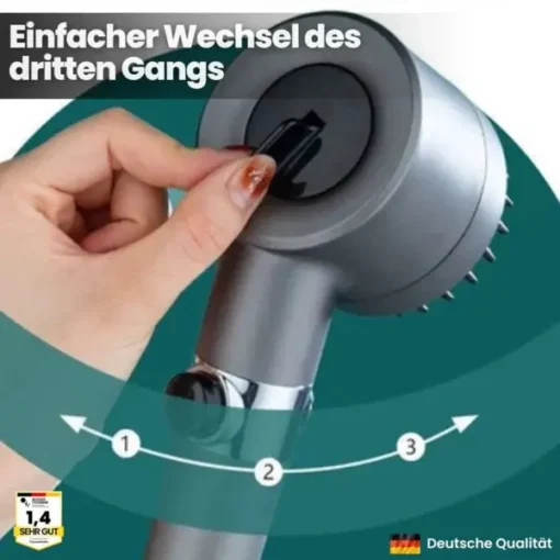 IonDrop – Hochdruck-Duschkopf für pures, sauberes Wasser und ein revitalisierendes Duscherlebnis – das Original