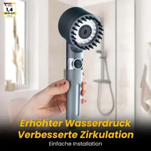 IonDrop – Hochdruck-Duschkopf für pures, sauberes Wasser und ein revitalisierendes Duscherlebnis – das Original